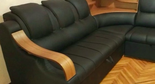 Перетяжка кожаного дивана. Моршанск